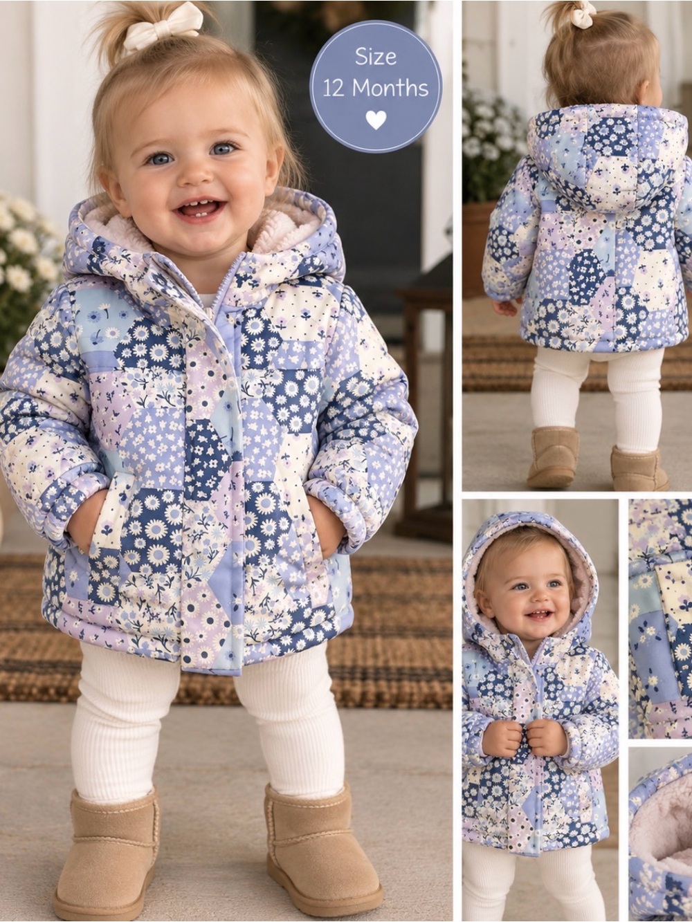 Cat & Jack winter jacket with hood